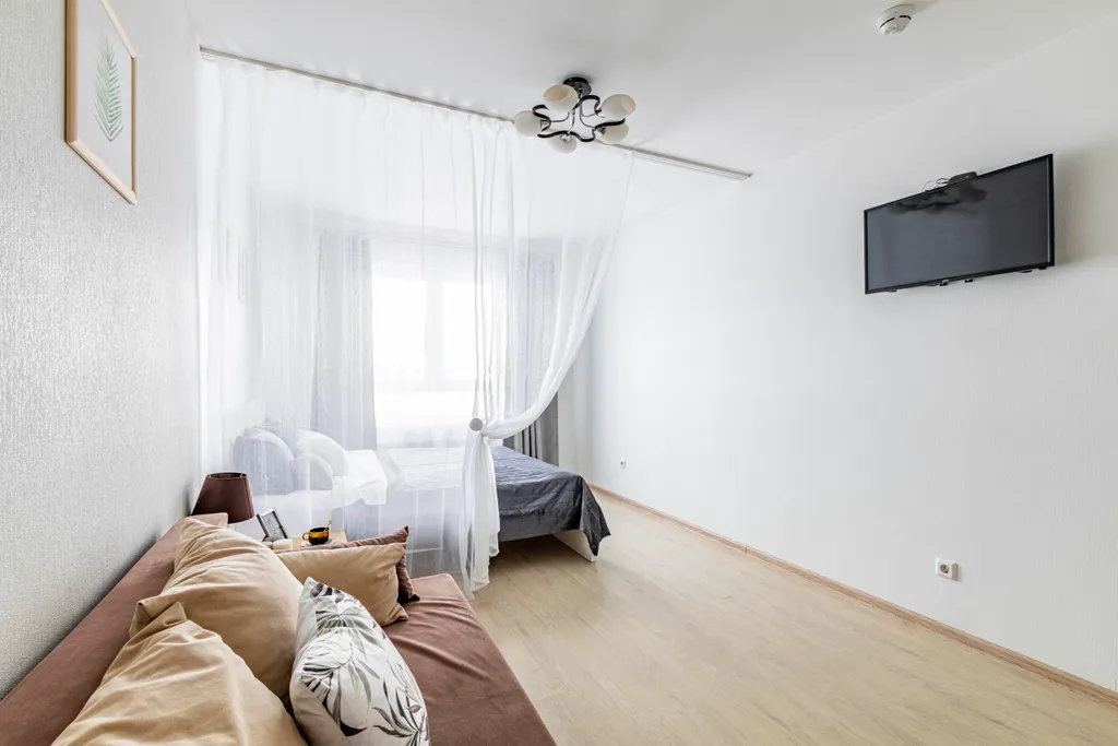 1-ком. квартира с лоджией для 4-х гостей