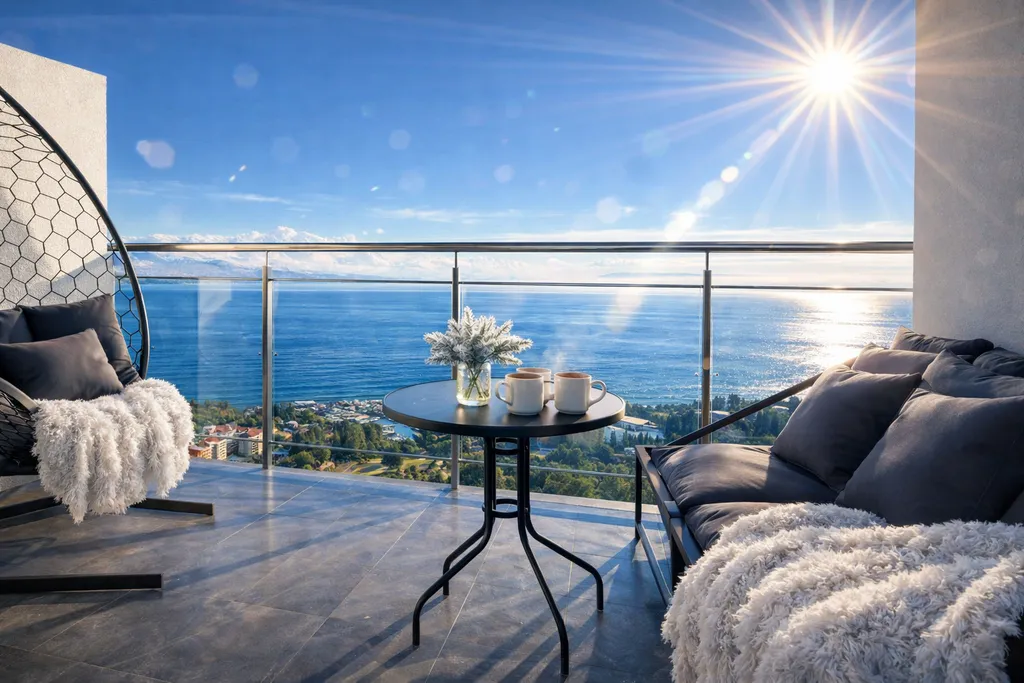 Дизайнерская студия ls-lux-fly sky лучший вид на море с 16 этажа