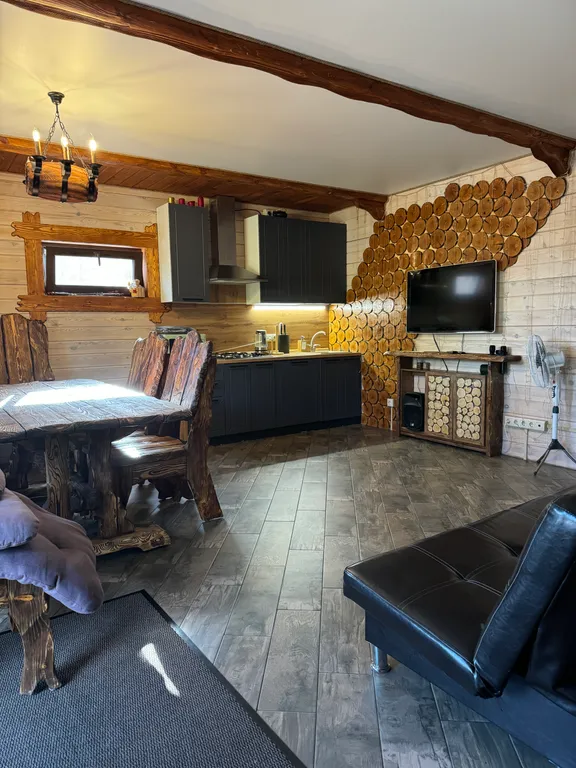 Уютный загородный дом с баней на берёзовых дровах