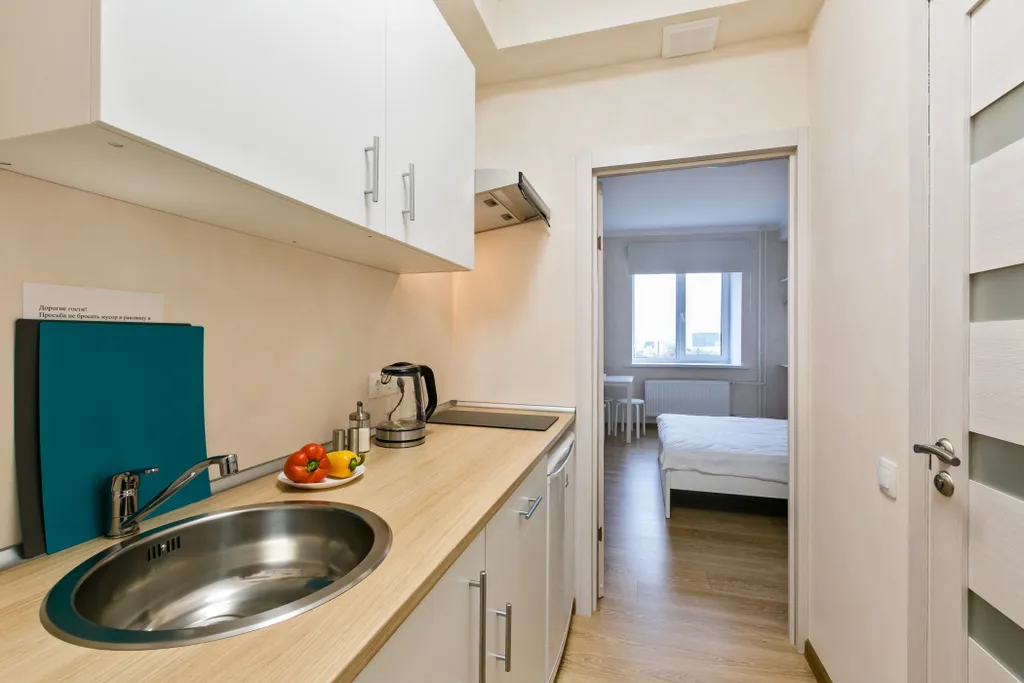 Апартамент 2-х местный с 1 большой кроватью, разумная цена