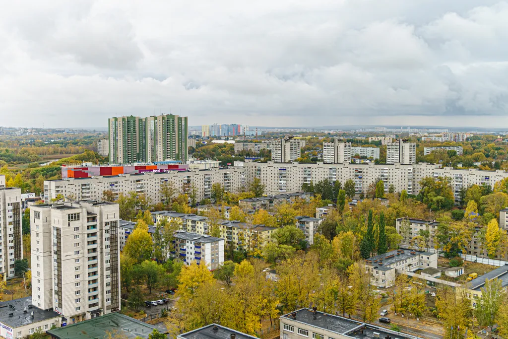 Студия Грейдж на 23 этаже в ЖК Аквамарин