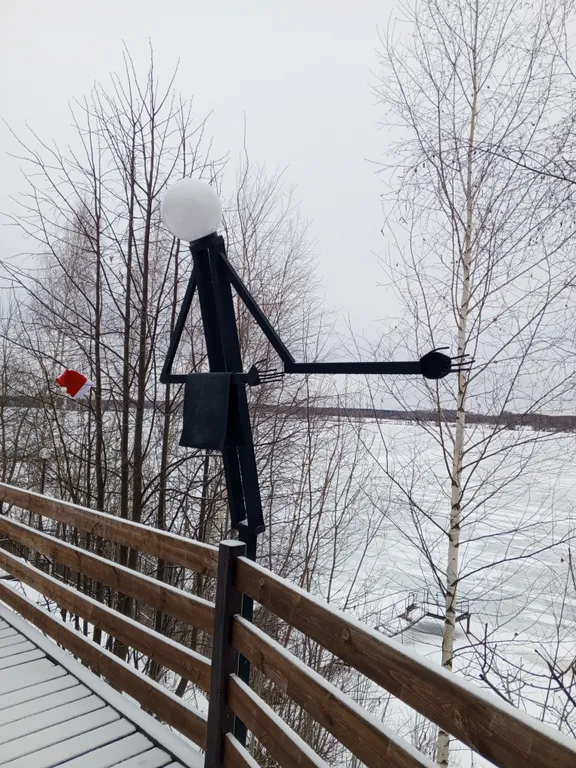 Парящий дом на Волге