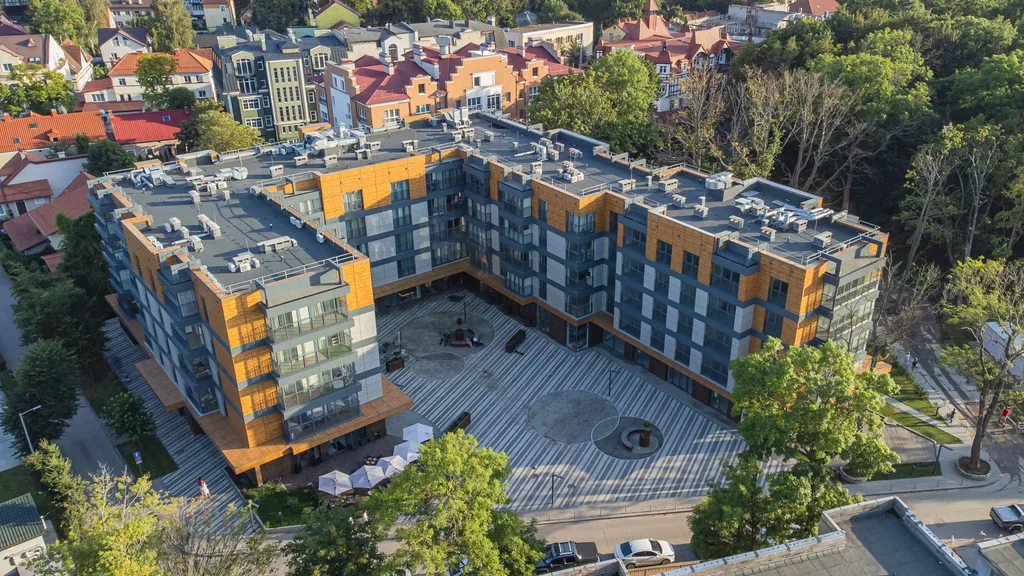 Квартира Квартира Апартамент bonjour с частичным видом на море — Зеленоградск