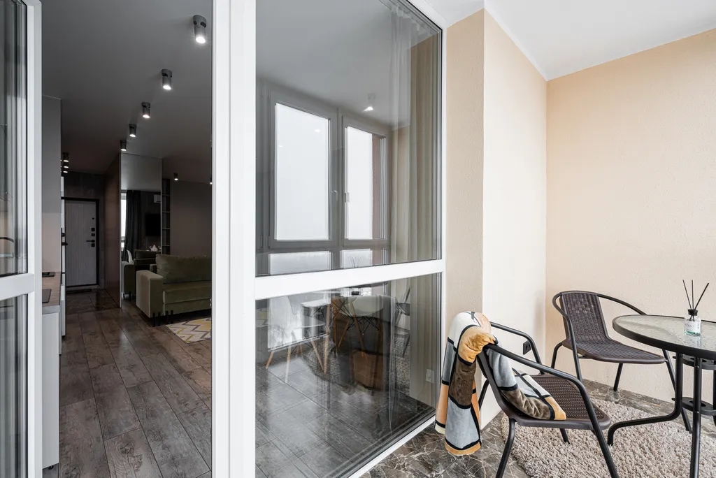 Квартира Шикарная студия с видом на парк Челюскинцев — Минск