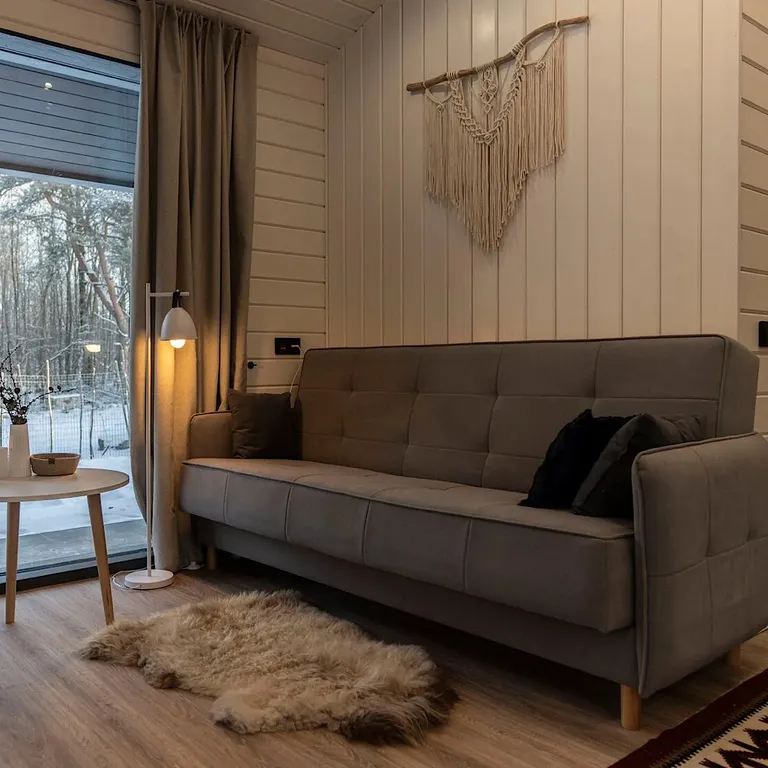 Коттедж Барнхаус на озере с видом на лес — Мичуринское