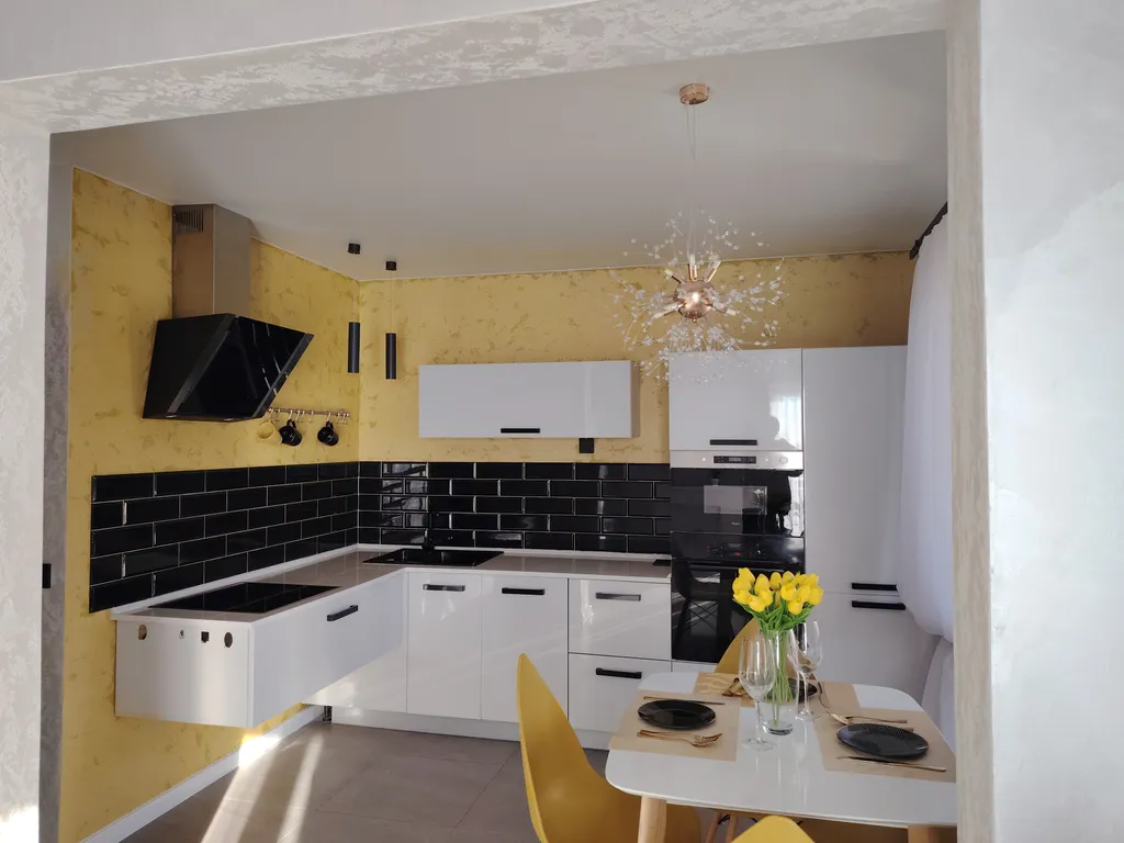 Уютная дизайнерская квартира с прекрасным видом