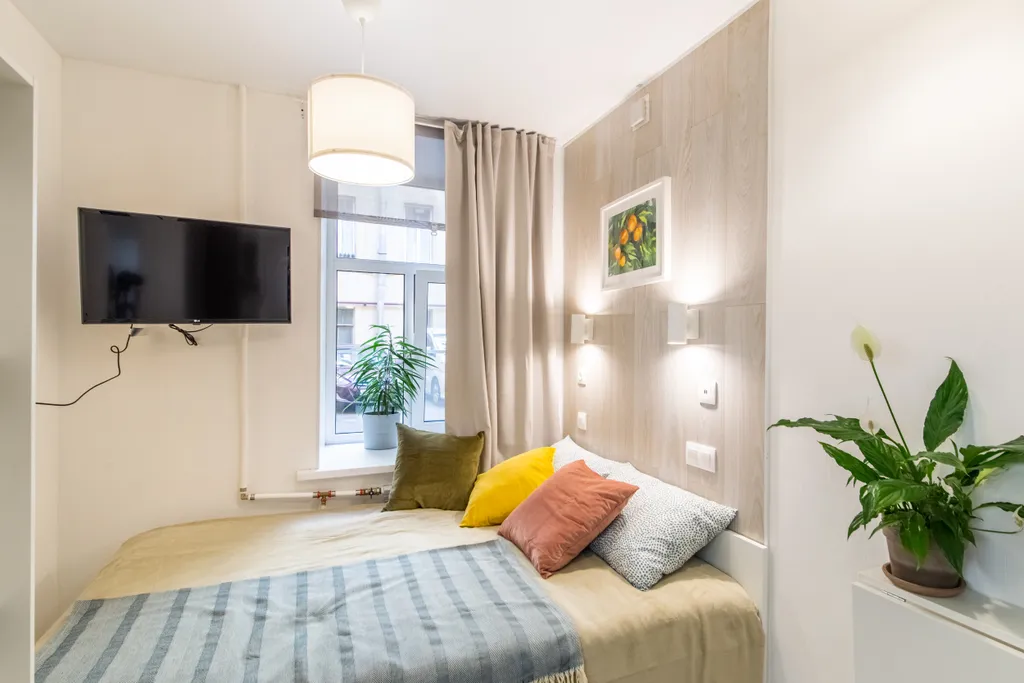 Квартира Квартира Эргономичная студия Monetka House IV — Санкт-Петербург