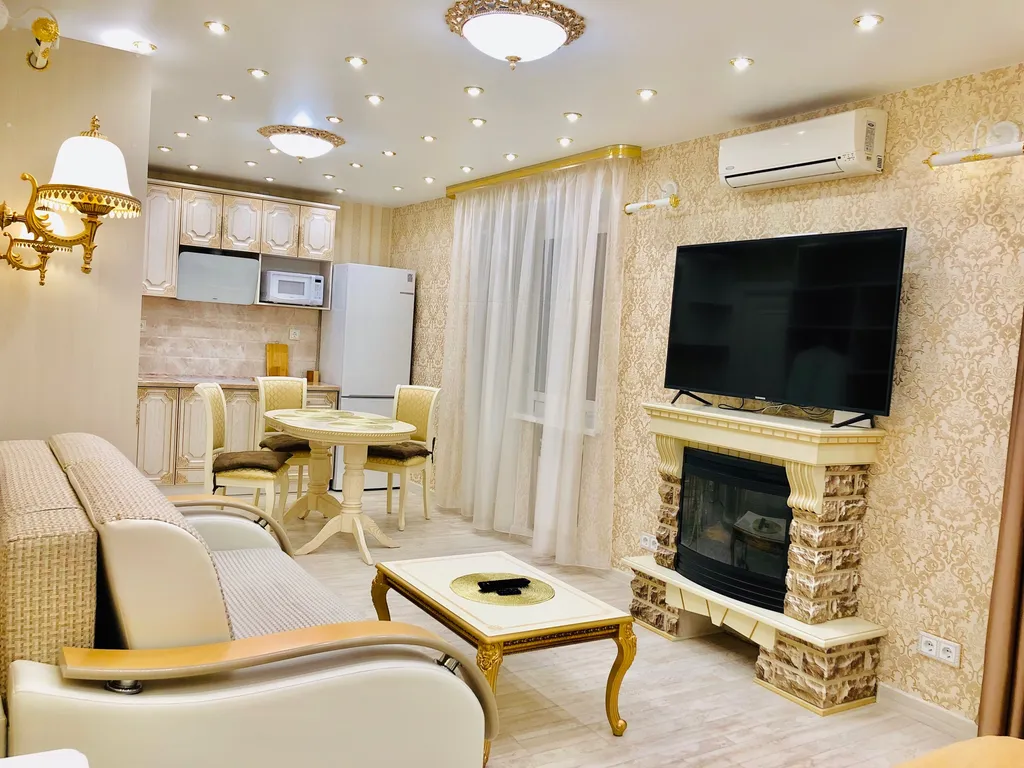 Апартамент с кондиционером и камином в Царском стиле, Екатерина II