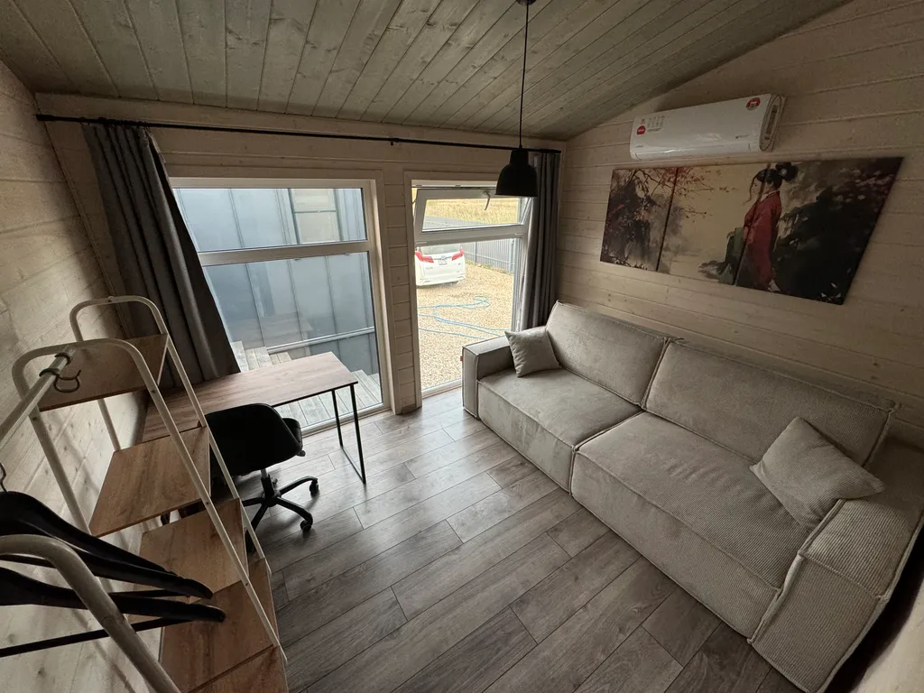 Дом с баней и чаном