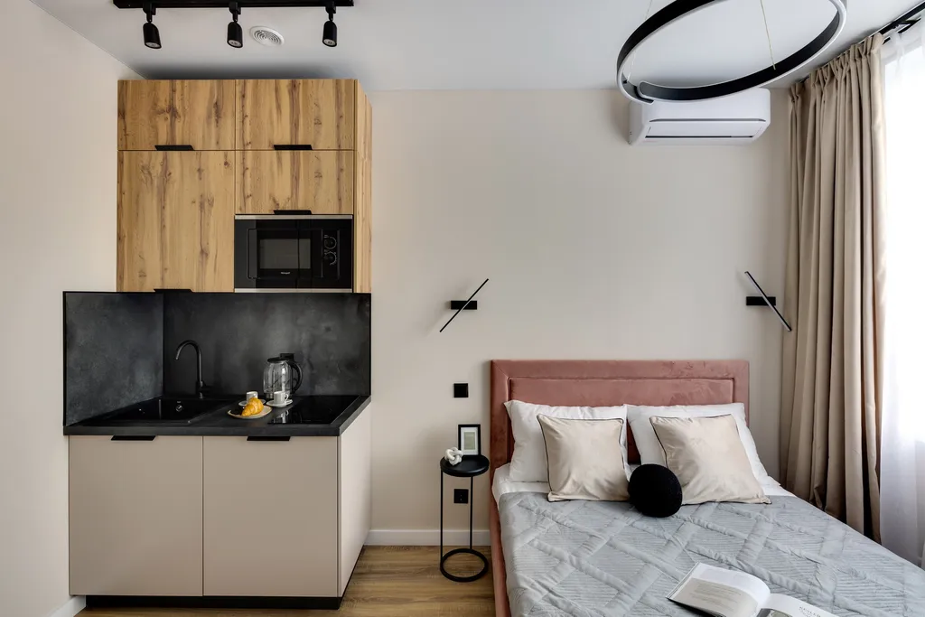 Квартира Квартира Дизайнерская студия на ботаническом саду — Москва