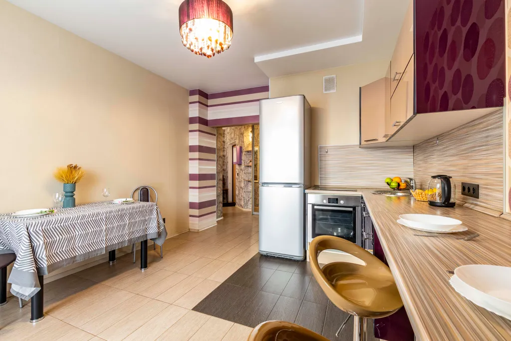 1-комнатная квартира возле метро Ботаническая для 4-х гостей