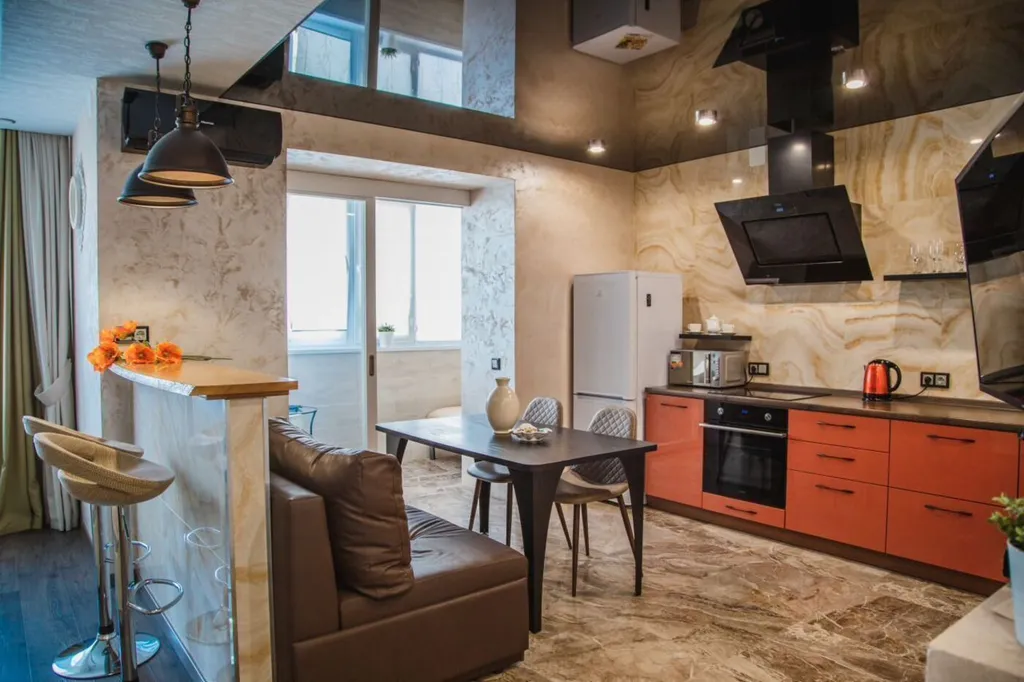 Уютная квартира с дизайнерским ремонтом