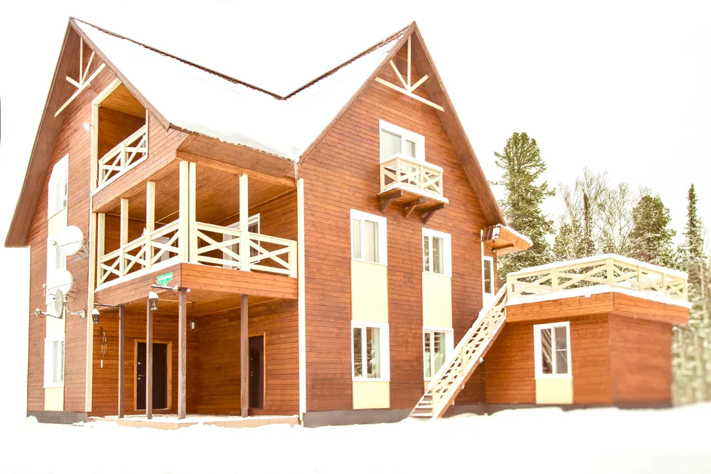 Атмосферное шале для большой компании