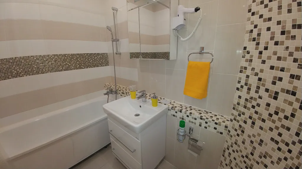 Просторная квартира с красивым видом на город