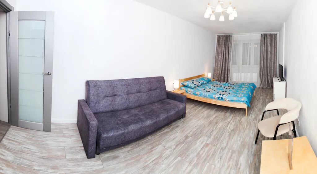 Апартаменты с панорамным видом на Фабричной, пешком 4 мин от платформы