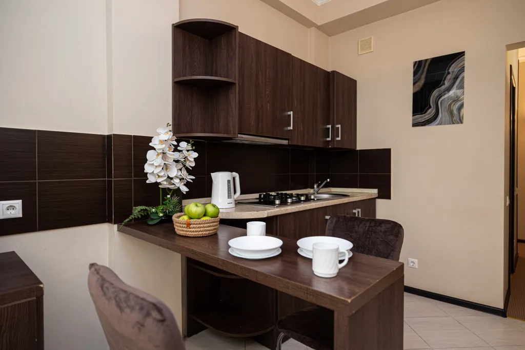 Квартира с видом на горы