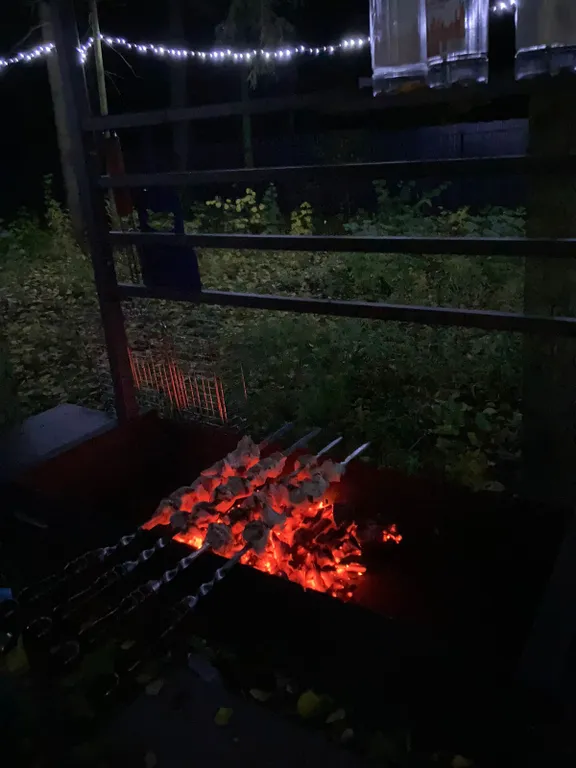 Уютный домик с банным чаном и панорамным видом на лес