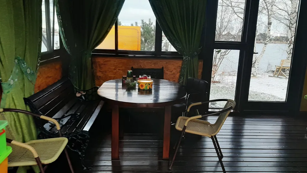 Уютный гостевой домик на берегу реки