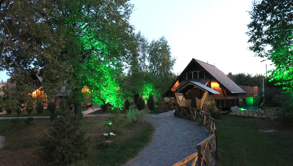 Коттедж Шале с чаном