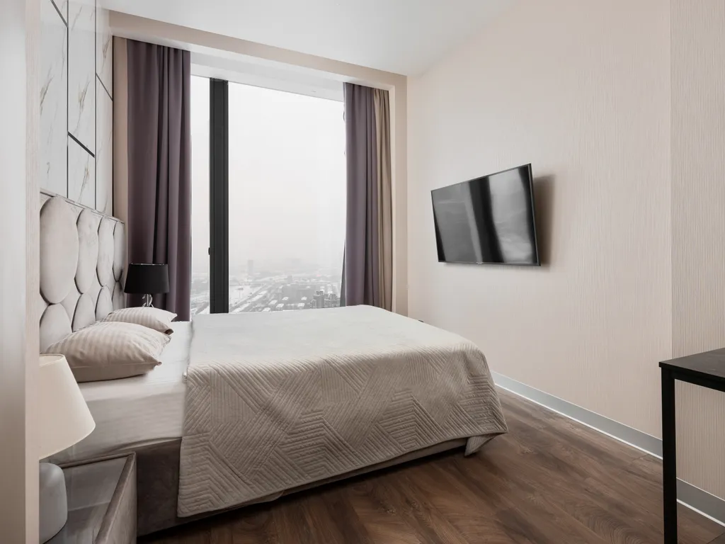 Neva Navi 36 этаж 65 м2. Панорамный вид. Шикарные закаты.