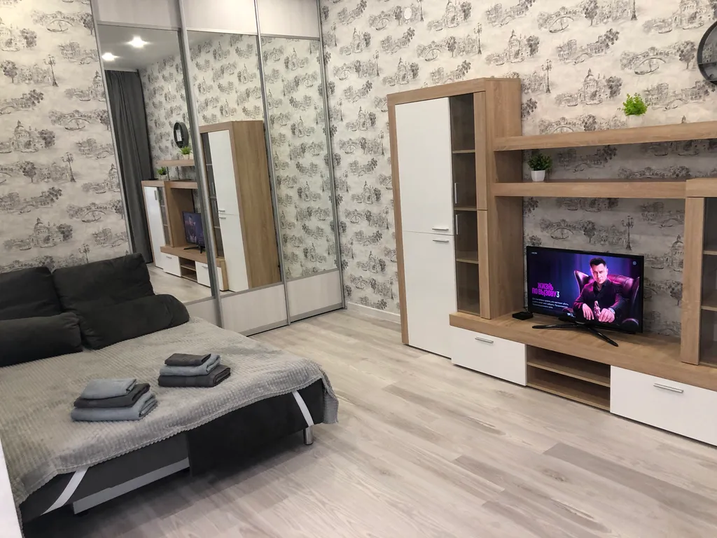 Уютная квартира с высокими потолками