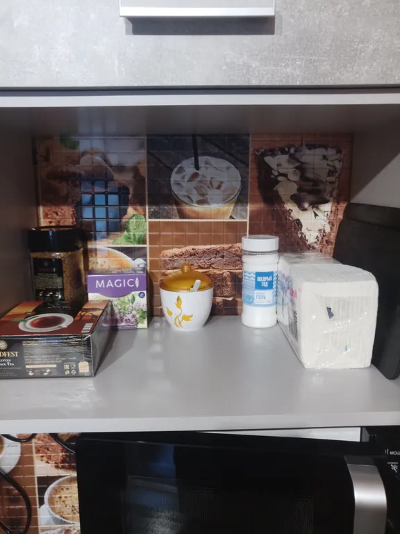 Небольшая квартира-студия с двориком