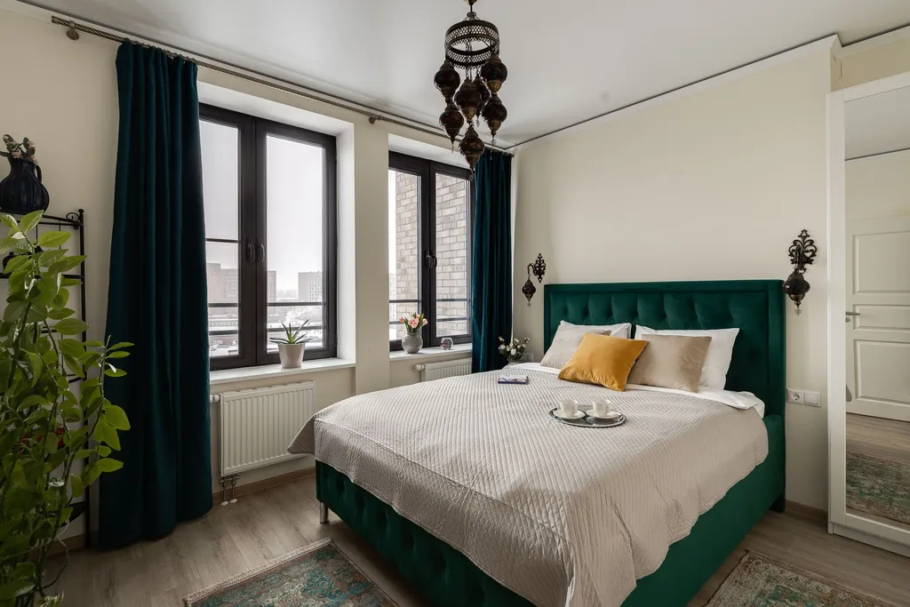 Квартира Премиальные апартаменты Family с 2 отдельными спальнями в небоскребе — Москва