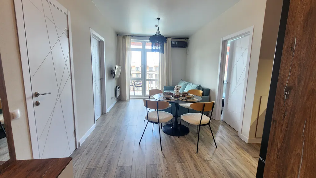 Уютная двушка с двумя санузлами