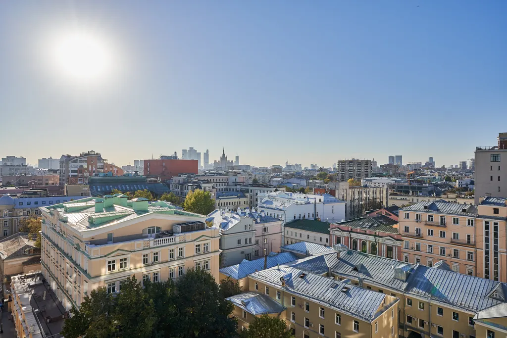 Квартира Просторная квартира с красивым видом на Тверской, 5 минут до Кремля — Москва