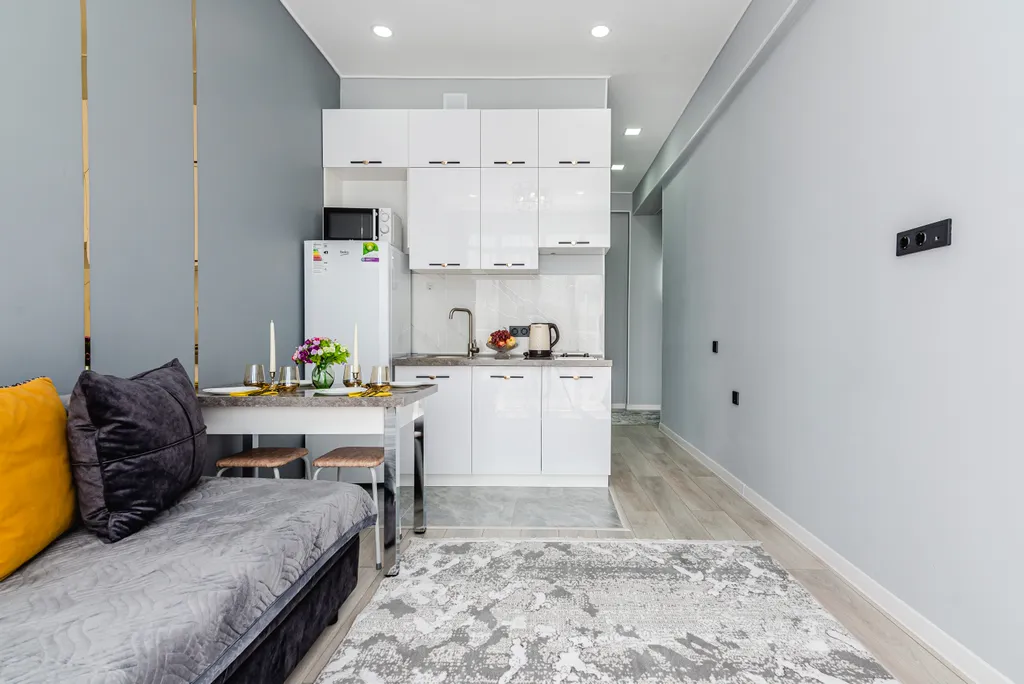 Квартира Апартаменты с панорамным видом на горы в ЖК Heaven — Алматы