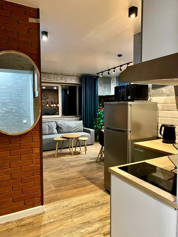 Квартира с шикарным видом Dombay_flats "Енот"