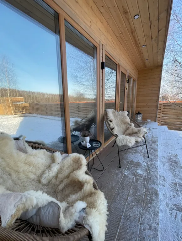 Коттедж Уютный дом с банным чаном — Павловский Посад