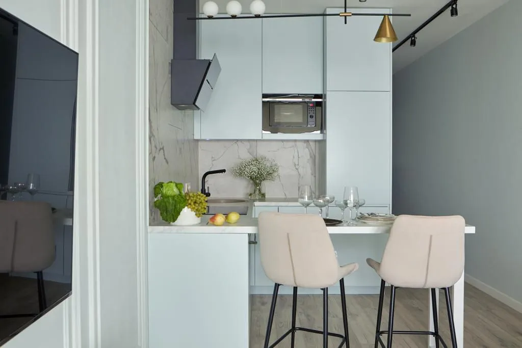 Квартира с прекрасным видом из окна