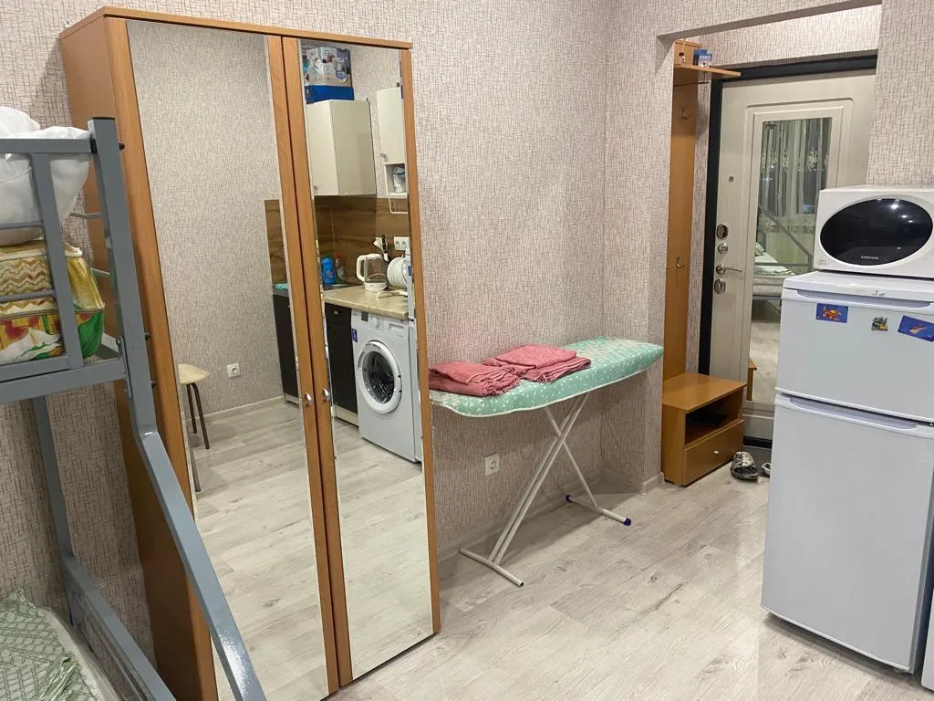 Студия рядом с Мегой в новом доме с новым ремонтом