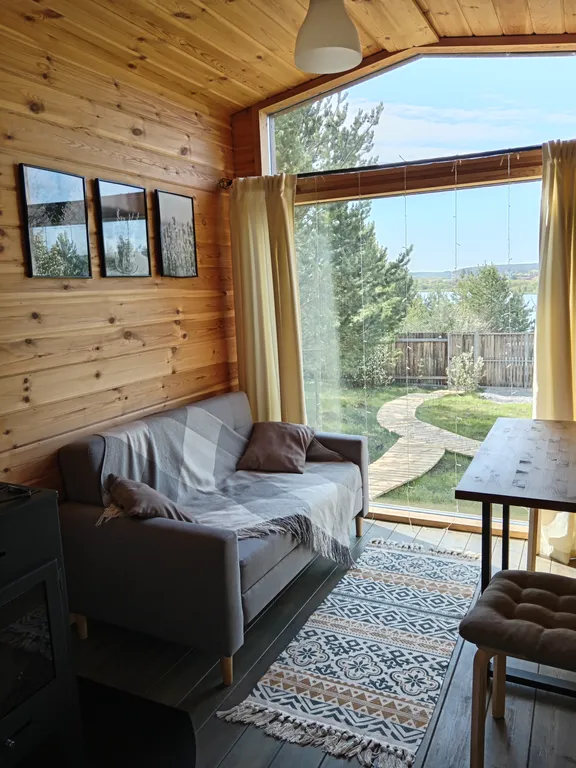 Домик с баней и купелью на дровах на участке 20 соток