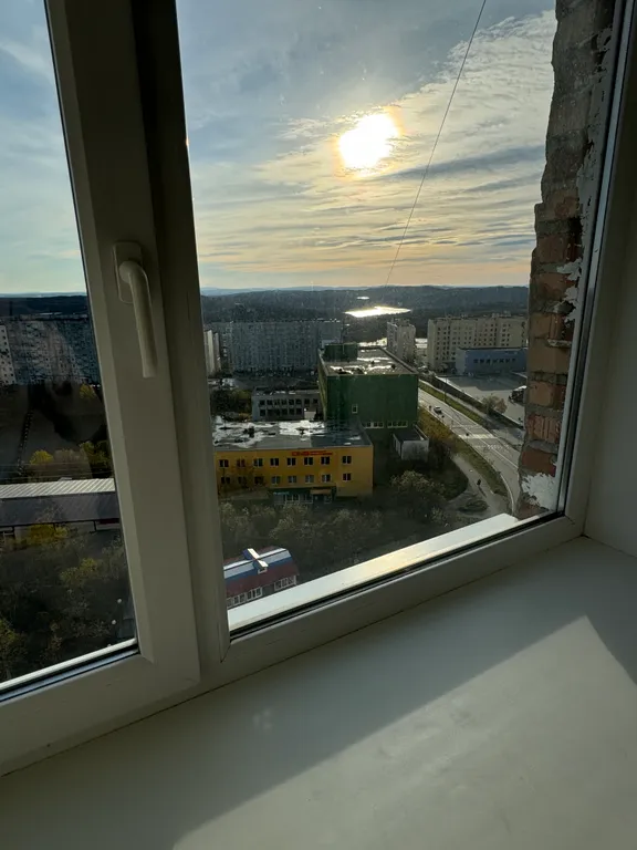 Однокомнатная квартира с великолепным видом на панораму города!