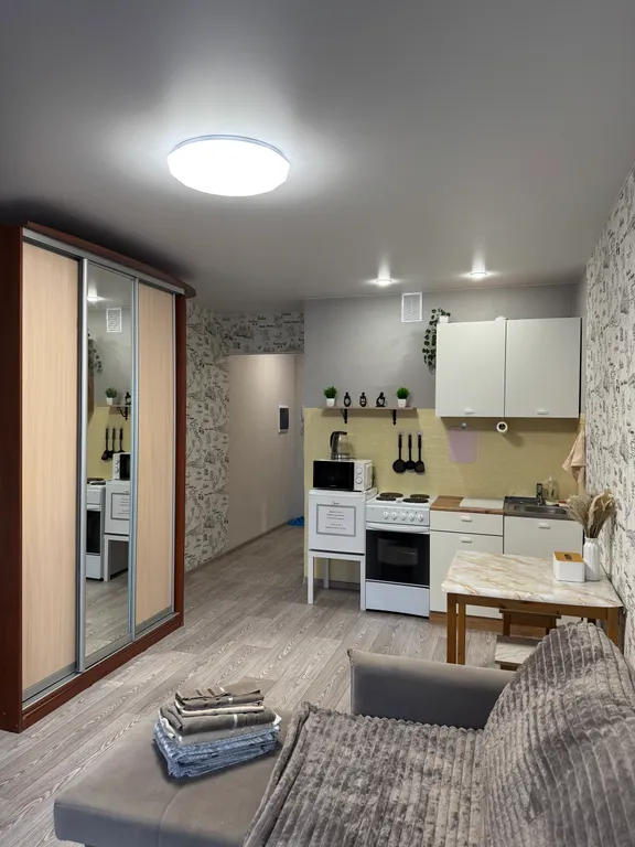 Милая студия в тихом районе