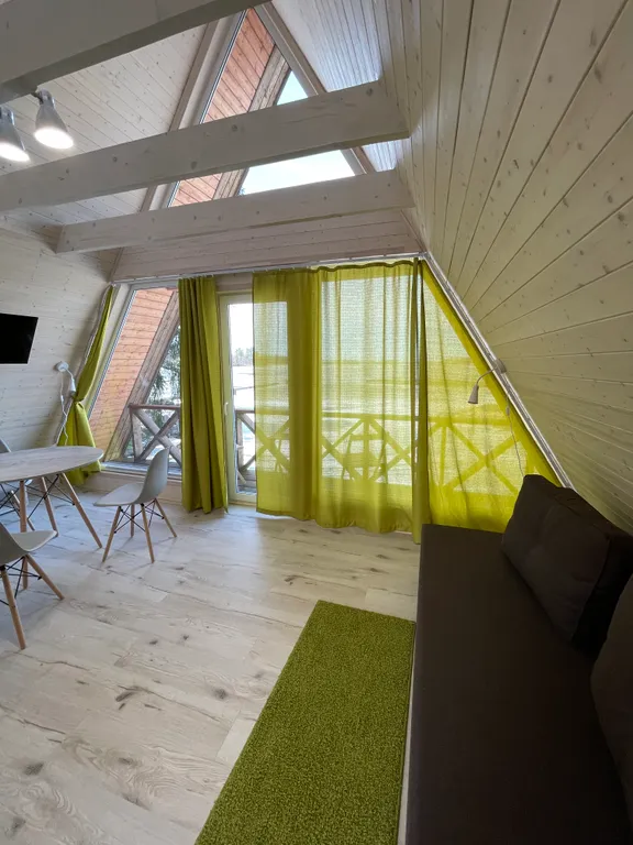 Дом-шалаш N1 с видом на Выборгский залив