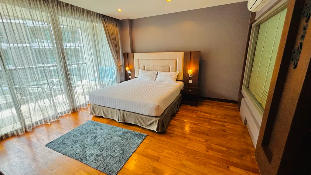 Просторный апартамент с джакузи