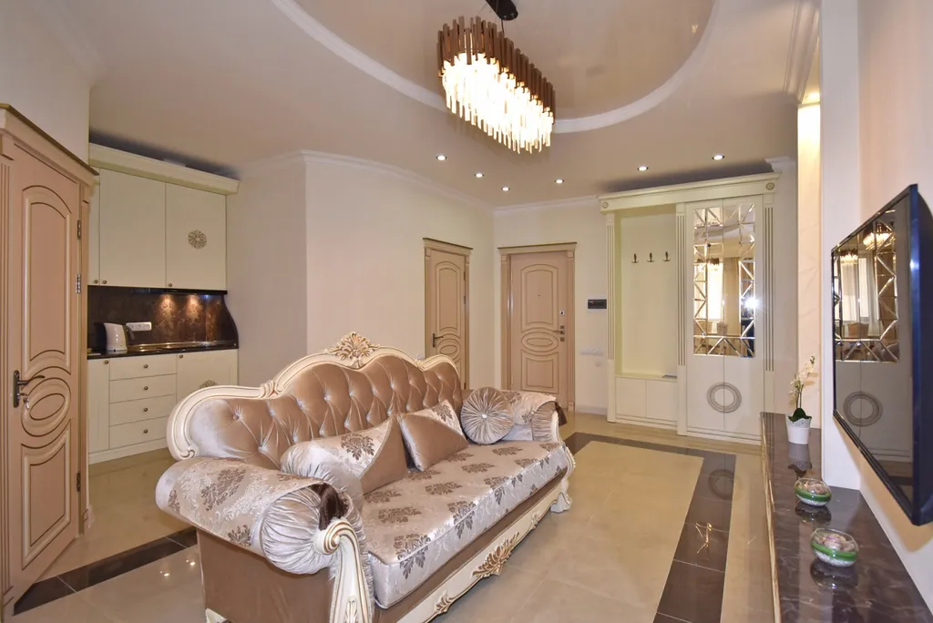 Роскошная двухкомнатная квартира в центре города