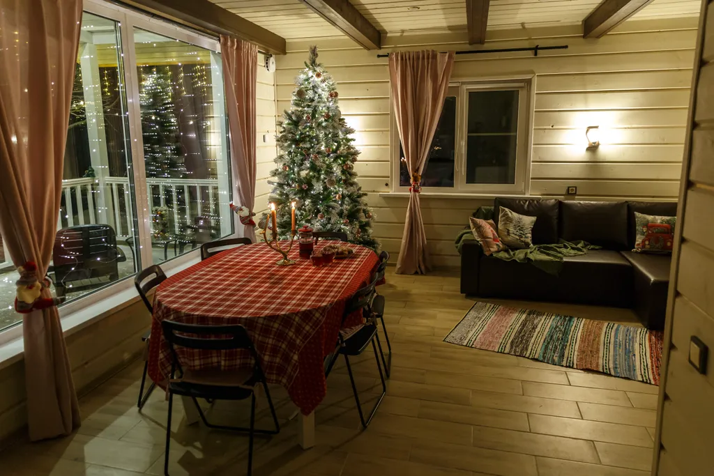 Коттедж в Карелии с сауной и видом на озеро