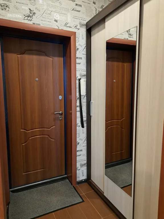 Студия с кондиционером на 14 этаже с видом на стадион