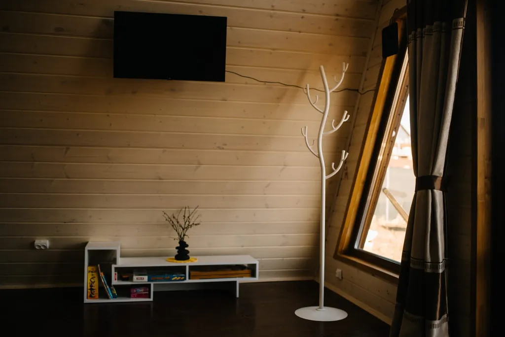 Уютный домик в стиле афрейм