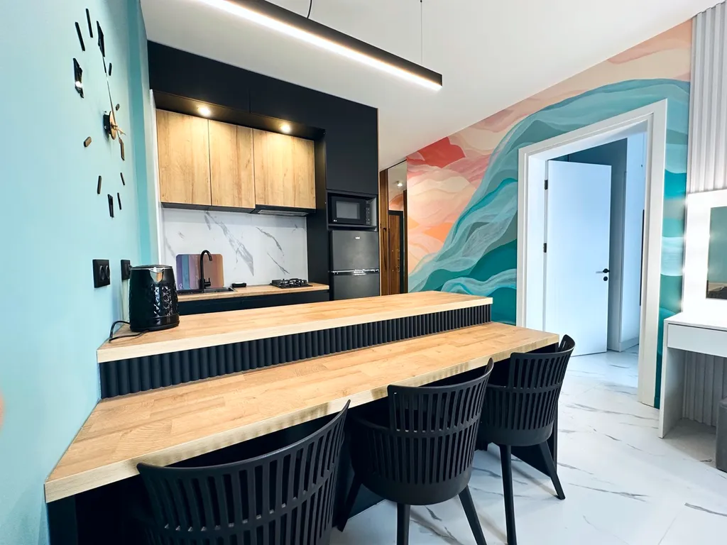 Арт квартира Жираф, 5 минут до моря