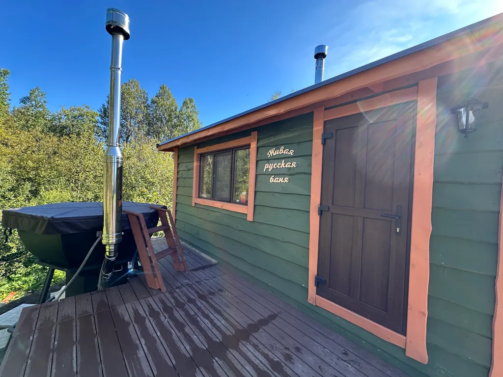 Коттедж Дом у леса с баней и чаном — Санкт-Петербург