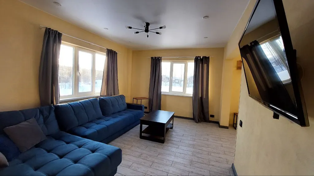 Титан Грей - новый коттедж с сауной — аренда посуточно в Кировск