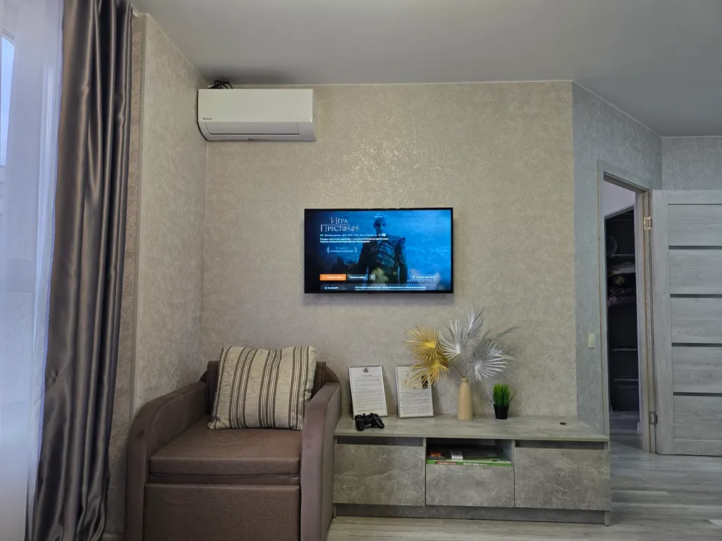 Квартира Квартира Евродвушка DeluxeApart «Новая Рига» • 2 гардеробные • 5 гостей — Москва