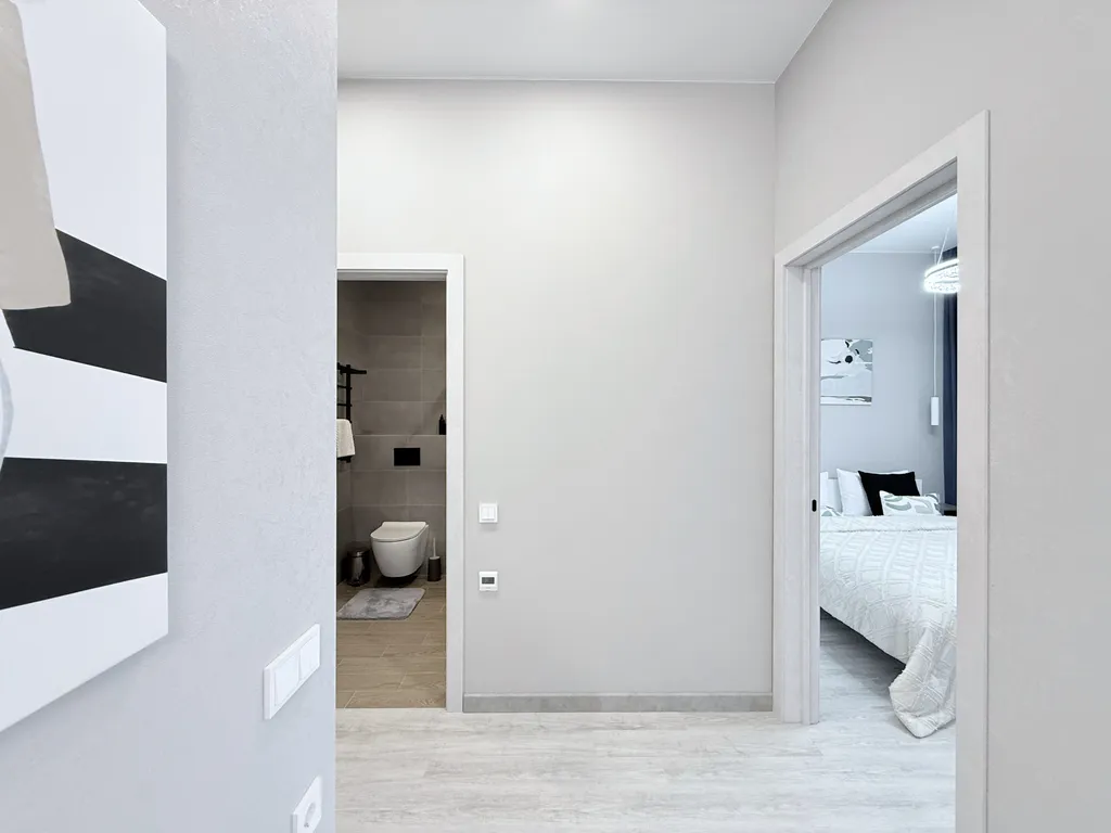 Квартира для семьи в жк с колоннадой и фонтанами