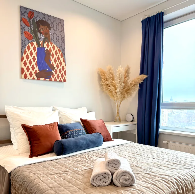 Квартира Квартира Уютная 3-комнатная с видом на Москва-Сити — Москва