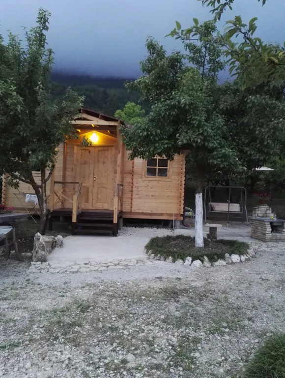 Уютный эко-коттедж под ключ Домик в деревне